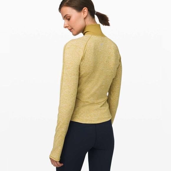 Lululemon Always Alert 1/2 Zip Pullover Sweater Jacket Heathered Grape Leaf - Picture 13 of 13